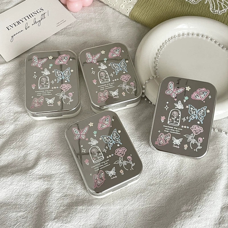 Silver Wings Lens Case