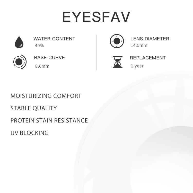 White Snowfall Eyes | 1 Year