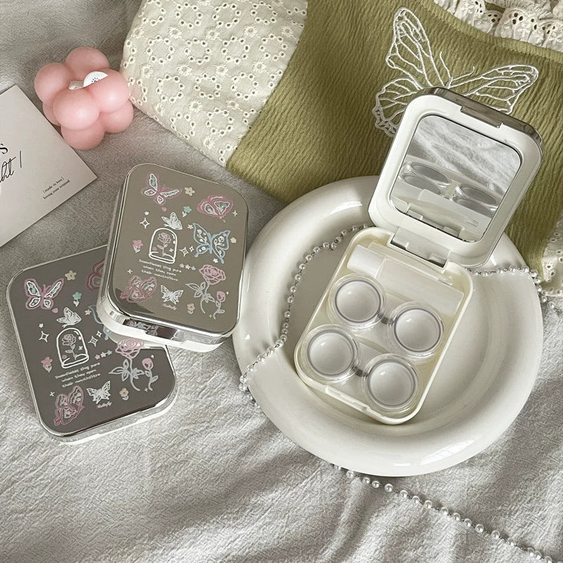 Silver Wings Lens Case