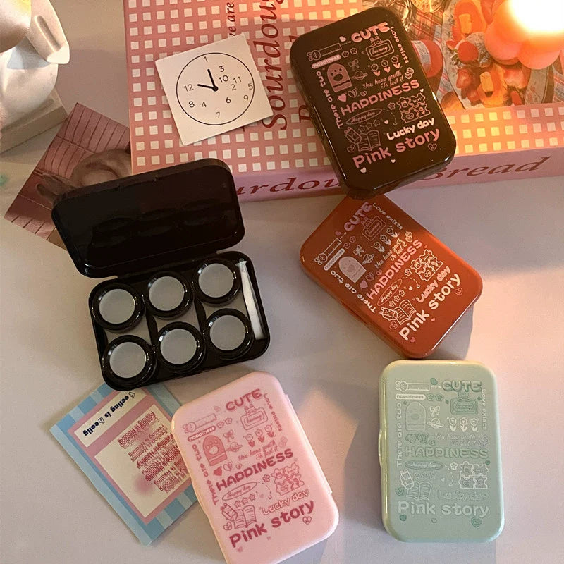 Pink Story Lens Case