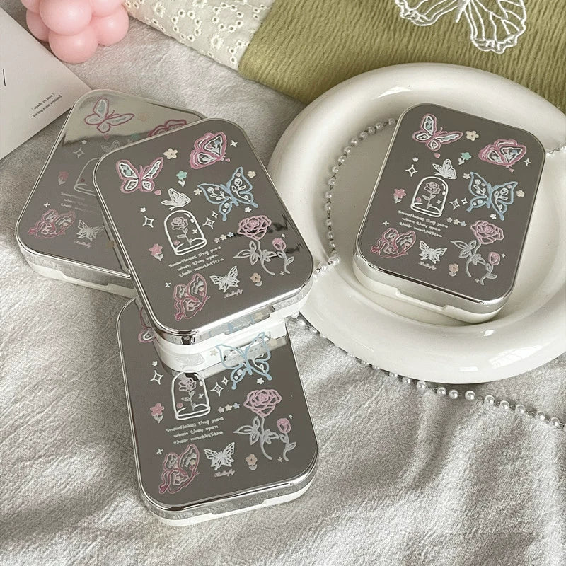 Silver Wings Lens Case