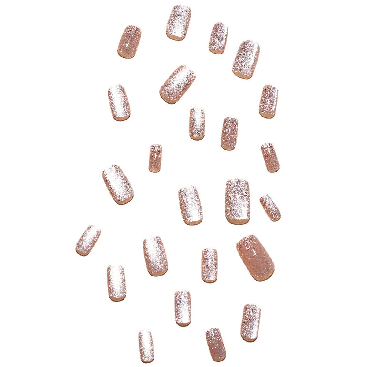 EYESFAV Pink Gleam Nails