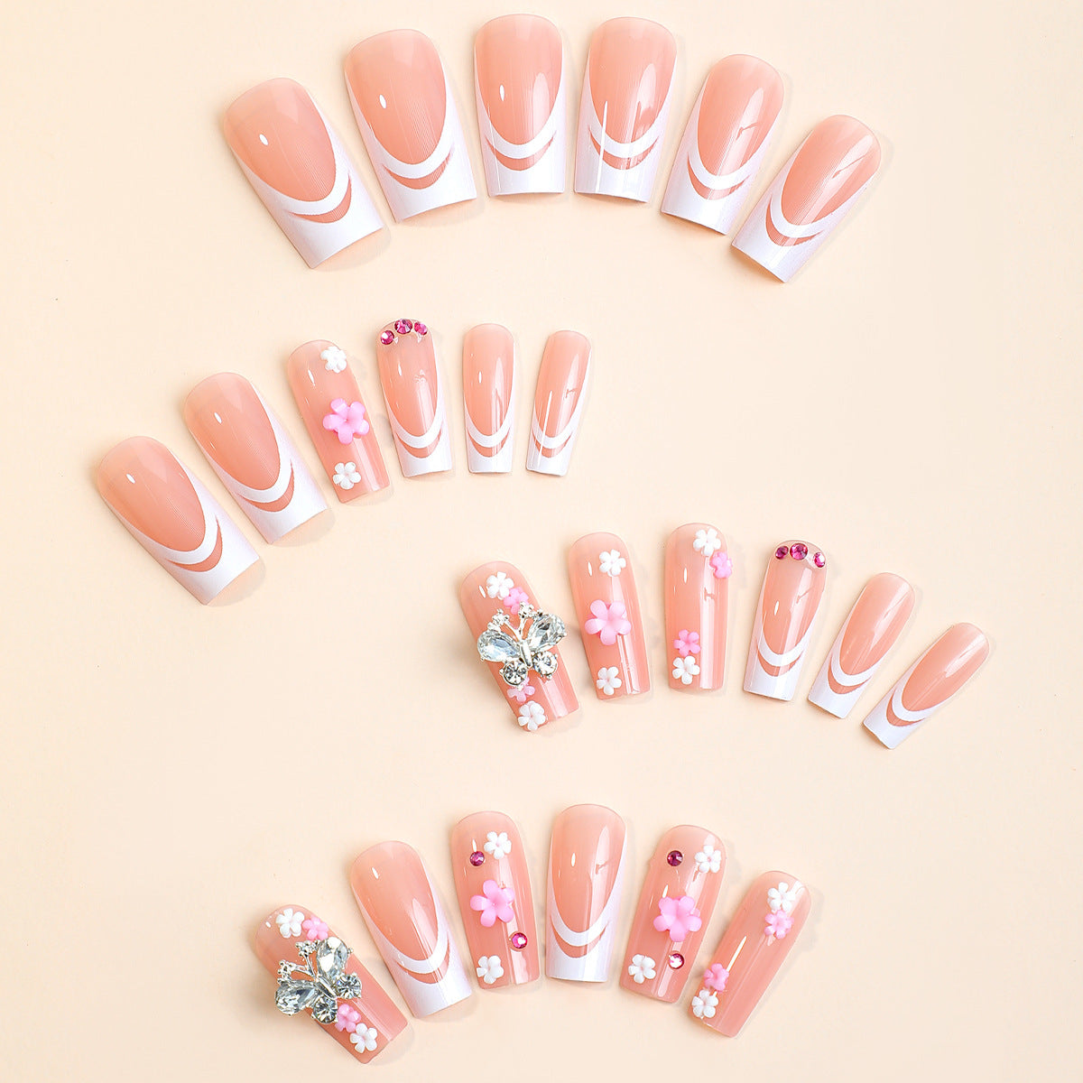 EYESFAV Butterfly Bloom Nails
